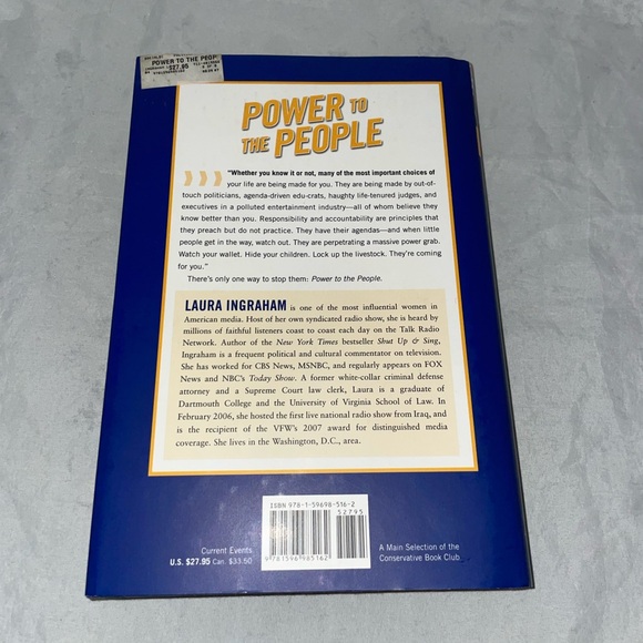 Power To The People hardback book by Laura Ingraham - Picture 2 of 2